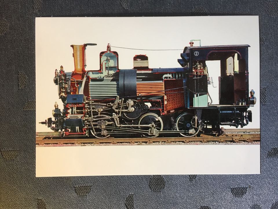 AK Verkehrshaus der Schweiz LUZERN Brünigbahn Lokomotive in Hannover