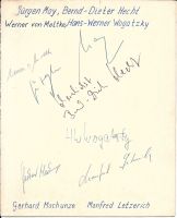 7 Originalautogramme Leichtathletik 60iger Jahre Nürnberg (Mittelfr) - Nordstadt Vorschau