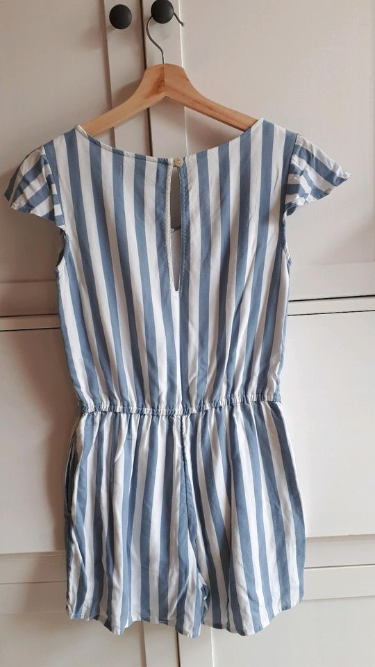 Abercrombie Jumpsuit Overall Sommer Gr. 146 152 Blau Weiß in Boppard