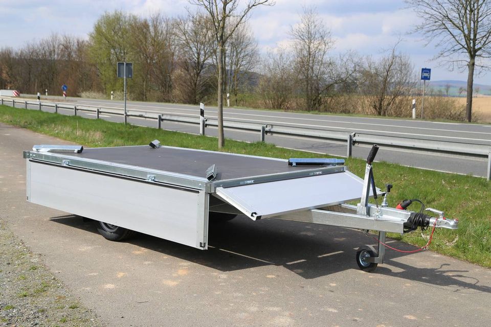 NEU Hochlader Anhänger Blyss 260x150x40cm Anhänger 1350kg zGG in Seesen