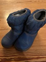 Tolle warme blaue crocs Stiefel, wasserfest Altona - Hamburg Groß Flottbek Vorschau