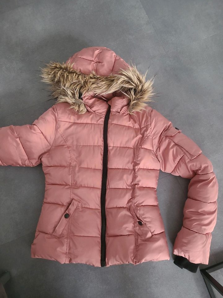 Mädchen Winterjacke Gr.164 H&M rosa in Radevormwald