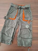 Tolle Hose Cargo Bermuda Gr 104 khaki olivgrün orange Bayern - Alzenau Vorschau