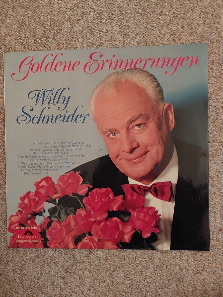 Willy Schneider - Langspielplatte Vinyl in Schwerte