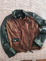 Jacke im " BIKERSTIL " mit Echt Schafleder Niedersachsen - Unterlüß Vorschau