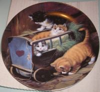 Seltmann Weiden Porzellan Wandteller Set 4-teilig Katzen NEU OVP Niedersachsen - Norden Vorschau
