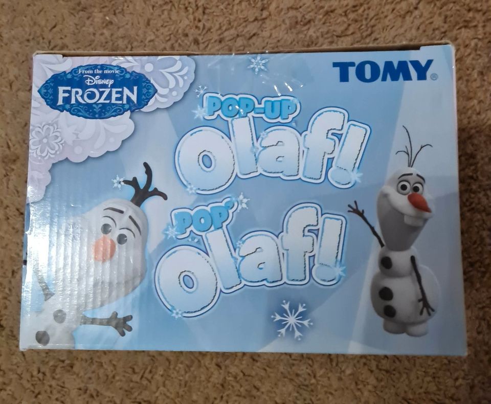 Pop-Up Olaf Frozen NEU Verpackt. in Triefenstein