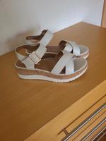 Tamaris Sandalen gr. 40 in beige Niedersachsen - Bakum Vorschau
