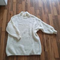 Oversize  Longpullover Mohair Wolle Pullover  SML Eingeitsgröße Bayern - Schwarzenfeld Vorschau
