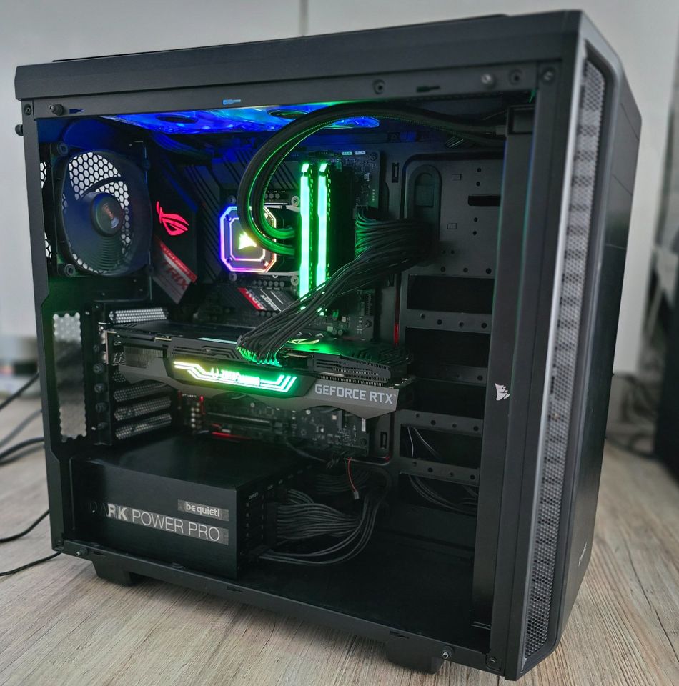 Gaming PC Intel i7 10700k RTX 3090 Be quiet 1200W 32GB DDR4 in Dresden