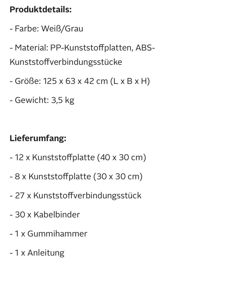 SONGMICS Kleintierkäfig, Kleintiergehege, Freilauf in Quickborn