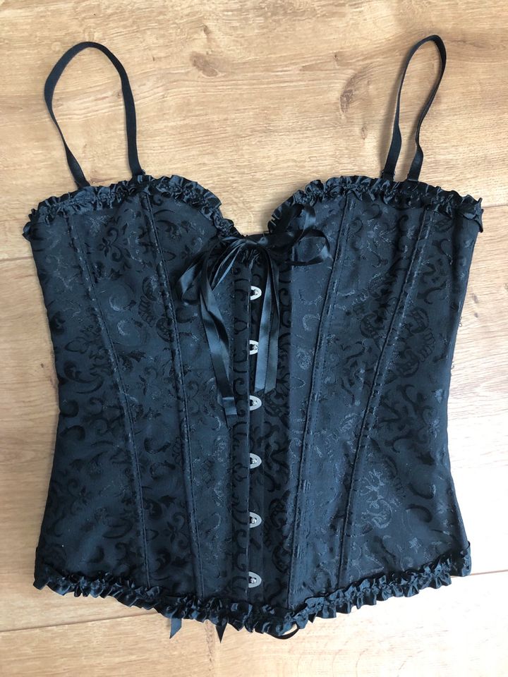 Corset von Chilirose schwarz M in Thallichtenberg