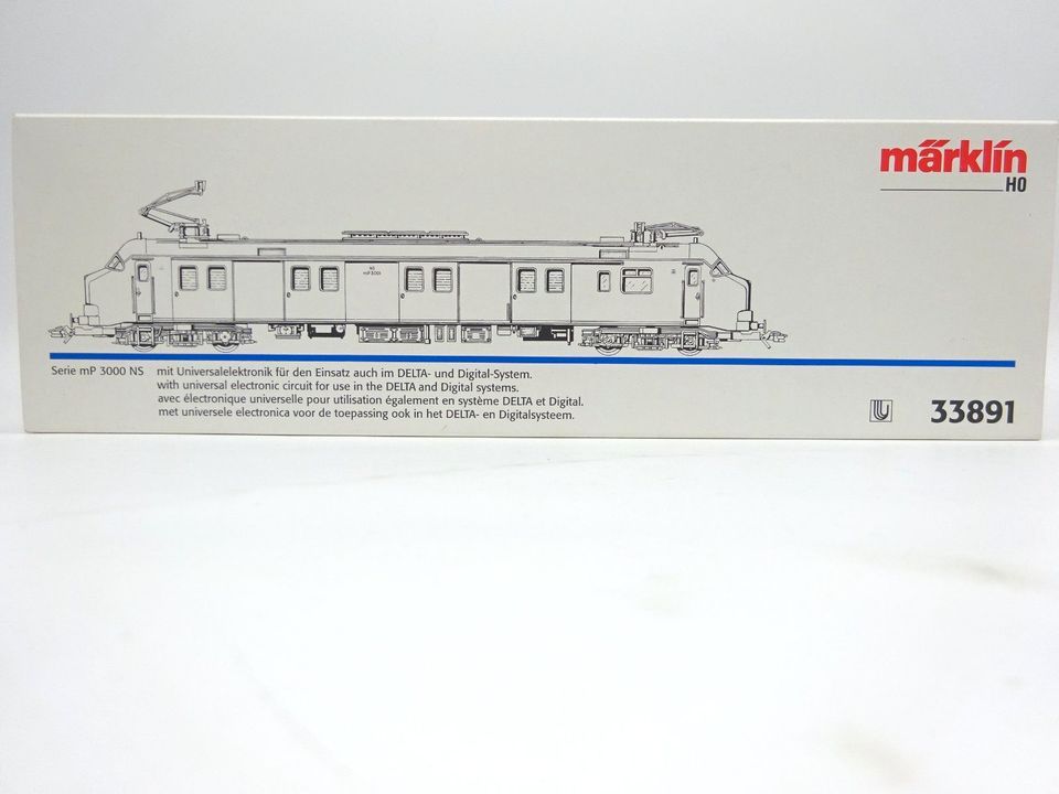 ⭐ Märklin H0 33891, NS Serie mP 3000, digital + analog, wie neu ⭐ in Wentorf bei Sandesneben