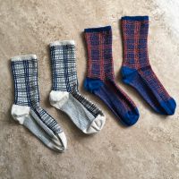 2 Paar COS Glitzer Socken Strümpfe 35-38 orange blau kariert Pankow - Prenzlauer Berg Vorschau