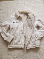 Warme Cordjacke Damen Beige Größe 40/L Kunstfell Teddy Nordrhein-Westfalen - Reken Vorschau