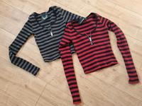 Killstar Izora Shirt Crop Feinripp Rot S wie neu Dortmund - Mitte Vorschau