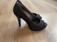 High Heels schwarz Glitzer Bayern - Georgensgmünd Vorschau
