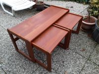 Danish design mid century teak tisch Dänemark möbel Satztische Nordfriesland - Husum Vorschau