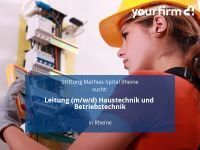 Leitung (m/w/d) Haustechnik und Betriebstechnik | Rheine Nordrhein-Westfalen - Rheine Vorschau