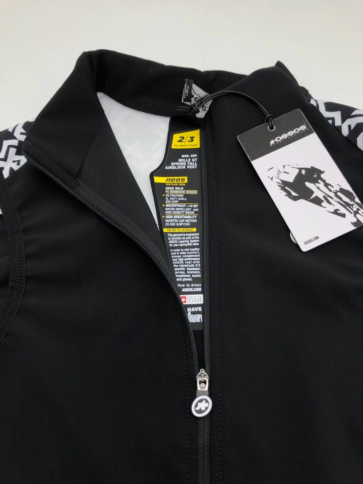 ASSOS Mille GT Spring Fall Airblock Weste Fahrradweste | NEU in Köln