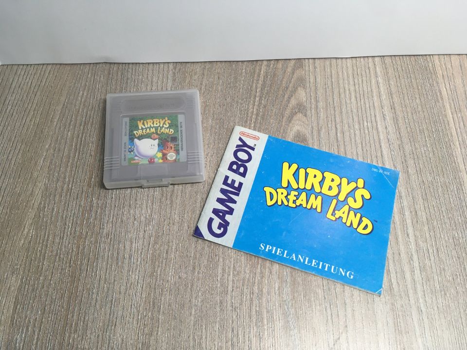 Gameboy Spiel Kirbys Dream Land mit Anleitung in Detmold