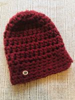 Strickmütze Öko Waldorf rot etsy häkelmütze wolle handmade Beanie Düsseldorf - Rath Vorschau