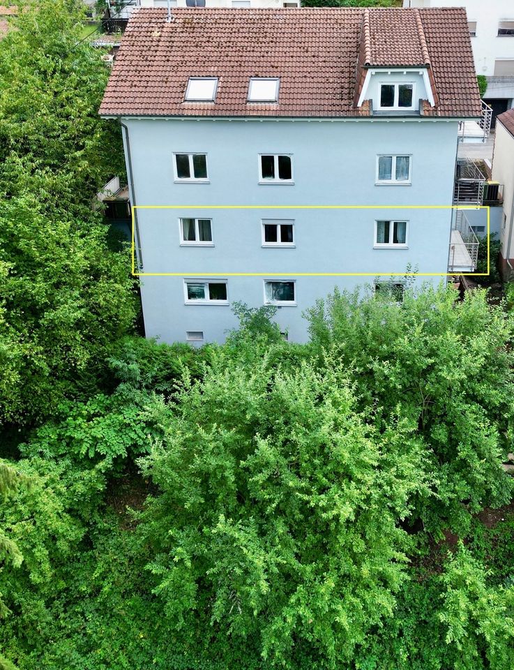 Herrliche 4-Zimmerwohnung mit wunderschöner Aussicht in den Schwarzwald in Neuenbürg