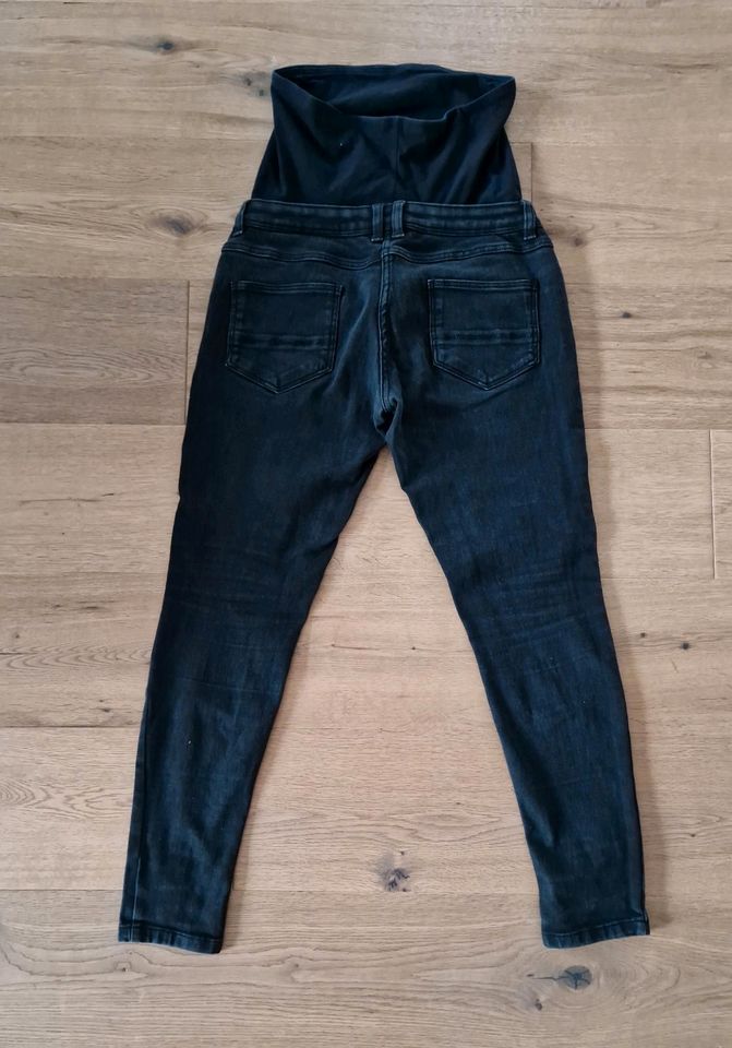 2x Umstandsjeans Gr.S 36 Schwarz Blau Schwangerschaft in Schwanewede