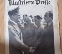 alte Zeitung 20.4.1944 2. Weltkrieg (komplette Originalzeitung) München - Thalk.Obersendl.-Forsten-Fürstenr.-Solln Vorschau