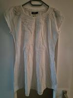 Zero Bluse Stickerei Weiß Gr. 36 Sommer Top Lang Basic Wandsbek - Hamburg Farmsen-Berne Vorschau