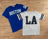 Tolles Set: 2 T-Shirts „Boston“ & „LA“ von H&M, 158/164 Hude (Oldenburg) - Nordenholz Vorschau