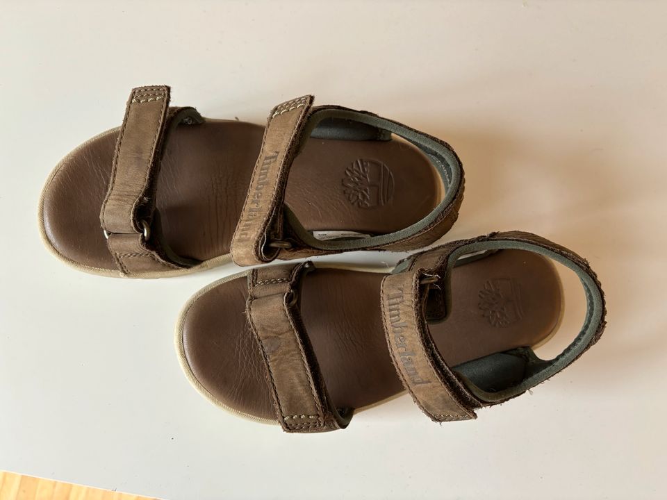 Timberland Ledersandalen, Sandalen, Größe 33 in Nürnberg (Mittelfr)