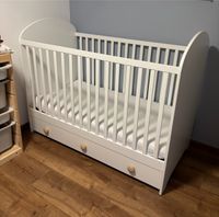 GONATT Babybett mit Schubfach, weiß, 70x140 cm Hessen - Wiesbaden Vorschau