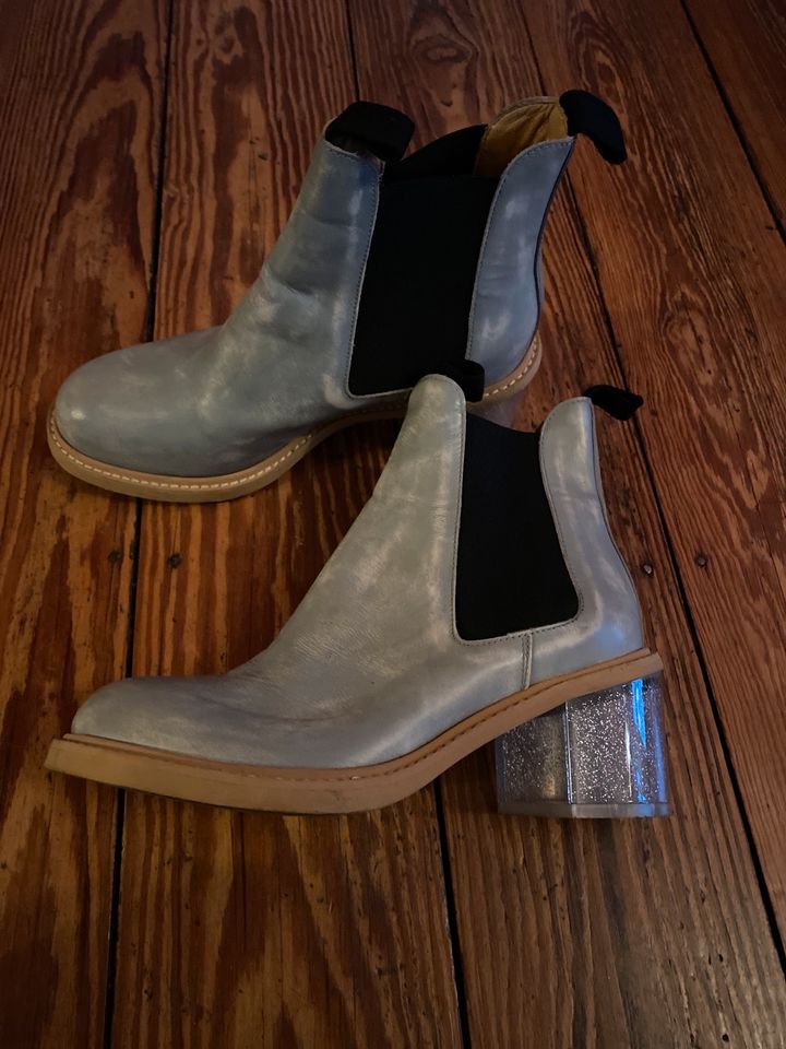 Maison Margiela Stiefel Chelsea Boots 37 Schuhe grau in Hadamar