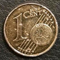 1 Cent Münze goldfarben Rheinland-Pfalz - Windhagen Vorschau