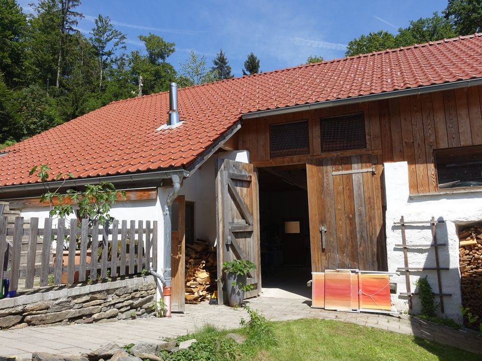 Ländl. Anwesen m. ca. 29.000 m2 Wiese/Wald m. eig. Quelle für Selbstversorger im "Lallinger Winkel"! in Grattersdorf