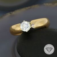 M*196204 Wert 3.150,- Brillant 0,51 ct Ring 585 Gold 14 KT XXYY Essen - Karnap Vorschau