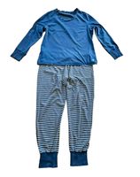 S.OLIVER Damen Pyjama Schlafanzug blau  Schlafhose+Oberteil lang Rheinland-Pfalz - Mainz Vorschau