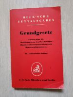 Vintage Rarität 1965 Beck'sche Grundgesetzbuch Baden-Württemberg - Erolzheim Vorschau