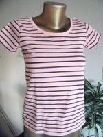 Gina Shirt, T-Shirt, orange, schwarze Streifen Gr. S Sachsen - Glauchau Vorschau
