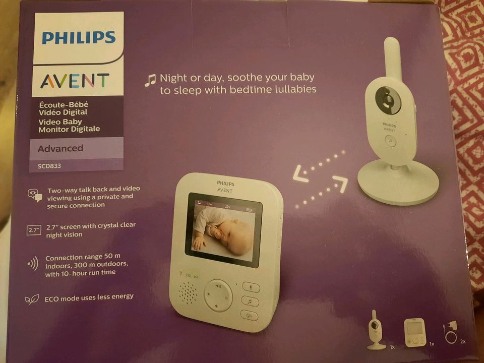 Philips Avent SCD833 Babyphone NEU! Inkl.Versand in Löbau