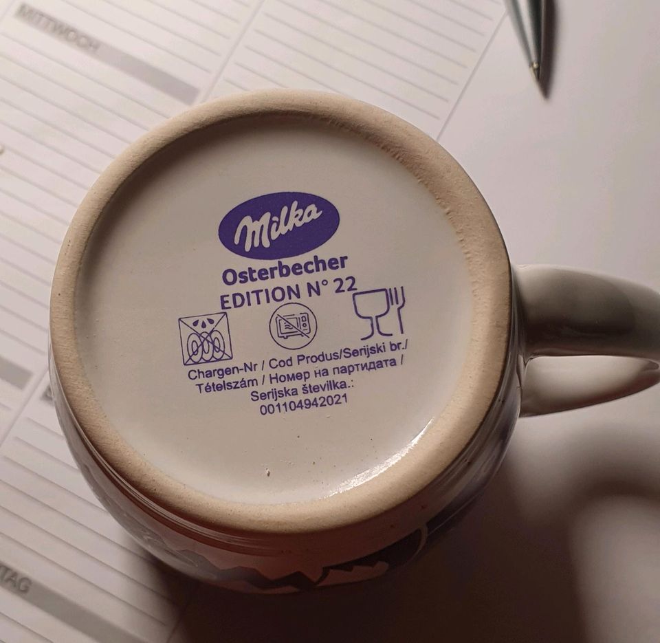 Kaffeetasse/Kaffeebecher Ostern von Milka in Northeim