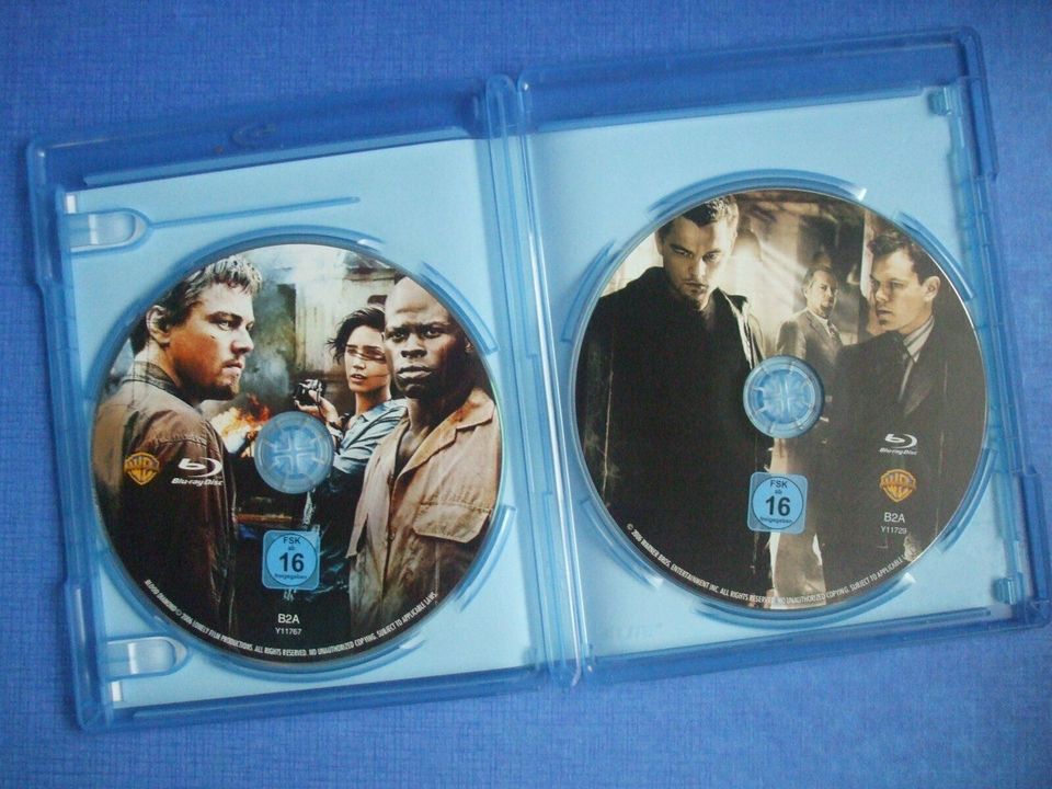 Departed & Blood Diamond - blu-rays - Neuwertig / Wie neu ! in Herbolzheim