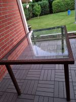 Verkaufe Gartentisch mit Glasplatte Rostock - Reutershagen Vorschau
