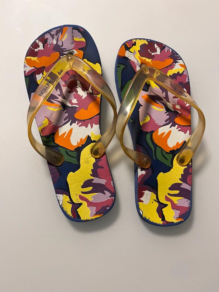 Benetton badelatschen badeschuhe Schuhe gr. 38 guter Zustand in Garbsen