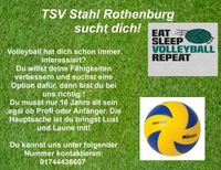 Volleyballer/in in Rothenburg gesucht Sachsen-Anhalt - Wettin-Löbejün Vorschau