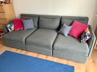 Ikea Vallentuna 3er Schlafsofa Couch Sofa, graublau Bayern - Diedorf Vorschau