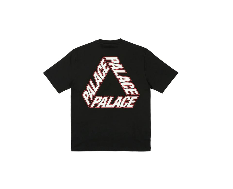 Palace P-3 Outline T-Shirt Black Medium in Bad Boll