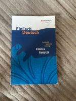 Emilia Galotti von Gotthold E. Lessing Drama-Buch Niedersachsen - Gronau (Leine) Vorschau