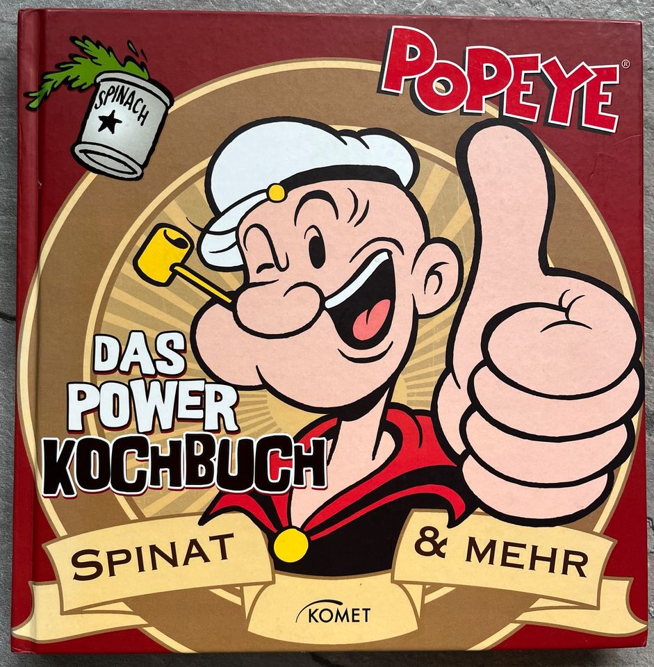 Popeye - Das Power Kochbuch: Spinat & mehr / Neu in Weißenhorn